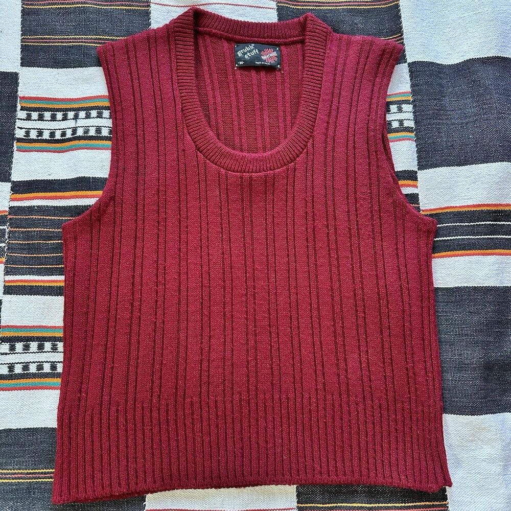 Vintage 70’s Grubb Stuff By Robert Bruce Knit Sweater Best. USA. Medium. Unisex.